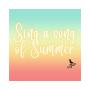 Sing a Song of Summer